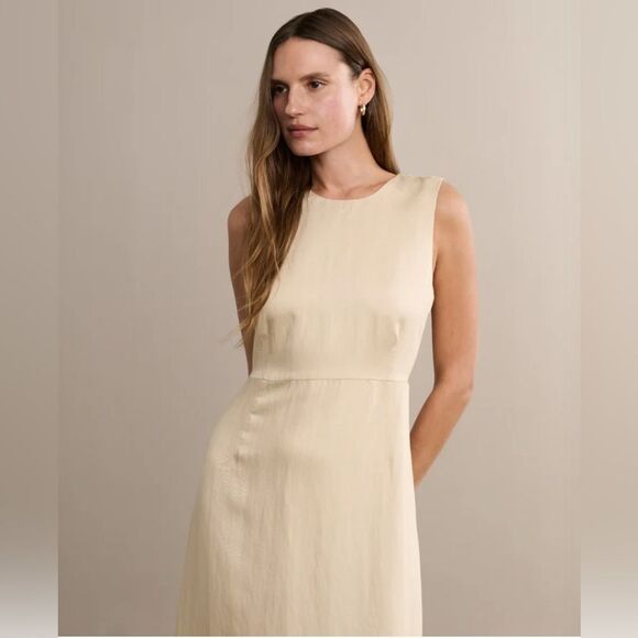 NEW JENNI KAYNE Blair Dress in Oatmeal - Picture 4 of 14